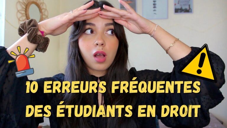 Erreurs fréquentes chez les étudiants